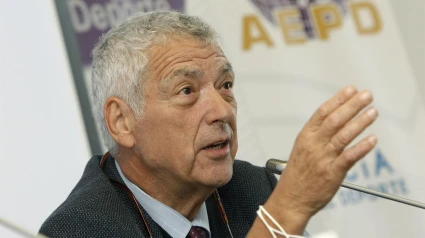 Ángel María Villar,  expresidente de la Real Federación Española de Fútbol (RFEF)