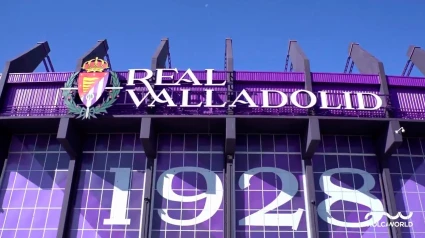 Nuevo aspecto de la fachada del estadio José Zorrilla, de Valladolid