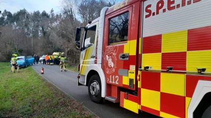 El accidente se produjo en una zona próxima al cauce del río Xuvia