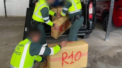 Interceptado en la A-92 un vehículo que transportaba 360 kilos de hachís