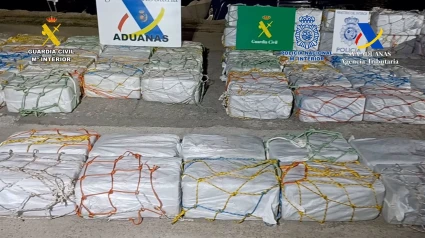 Decomisados 3.000 kilos de coca y arrestadas cuatro personas en una operación en La Puebla del Río