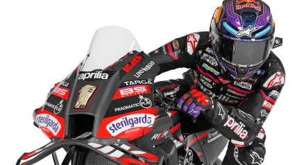 El piloto español llevará el número 1 en su moto Aprilia la próxima temporada.