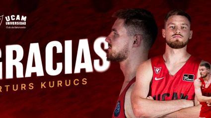 Arturs Kurucs y UCAM CB separan sus caminos