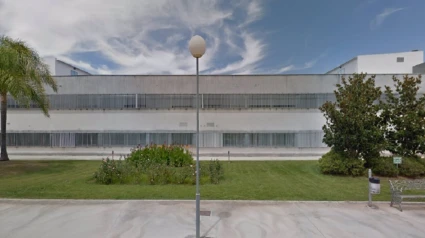 Fachada del Hospital de Montilla.EMERGENCIAS 112 ANDALUCÍA