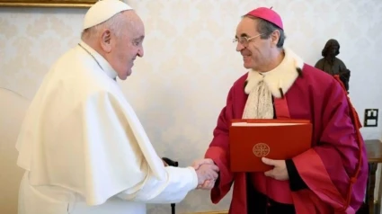 El Papa Francisco y Alejandro Arellano