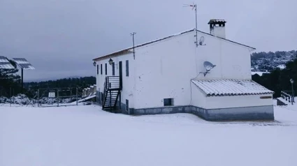 Nieve en zonas de Albacete