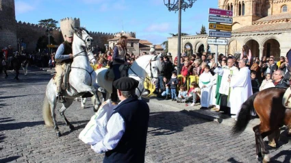 Bendición de los animales en Ávila por la festividad de San Antón