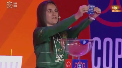 Tatiana Fernández, portera del Cacereño Femenino, en la Copa de la Reina