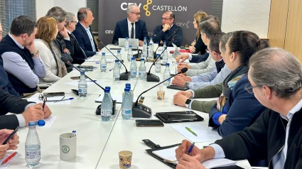 Reunión junta directiva Confederación Empresarial Valenciana en Castellón