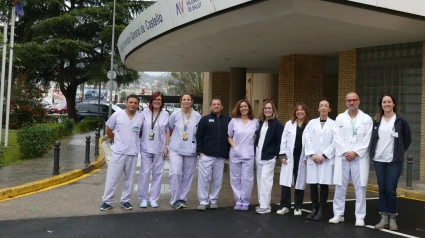 Equipo de trasplantes del Hospital General de Castellón