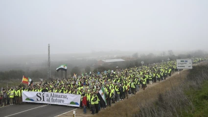 Manifestación de Almaraz