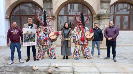 Presentación de la fiesta de Jarramplas que se celebra en Piornal los días 19 y 20 de enero