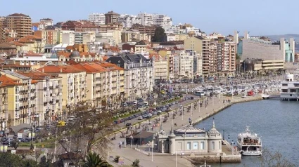 Panorámica de Santander.