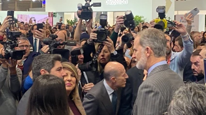 Los Reyes, en el Stand de la Región de Murcia