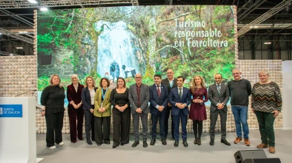 Participantes en la presentación del Geodestino de Ferrolterra