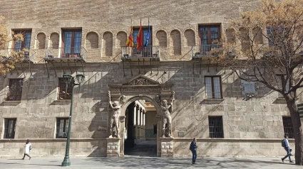 Palacio de los Luna de Zaragoza, sede del Tribunal Superior de Justicia de Aragón (TSJA), de la Fiscalía Superior y de la Secretaría del Gobierno