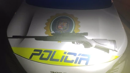 Arma intervenida por la Policía Local de Íllora