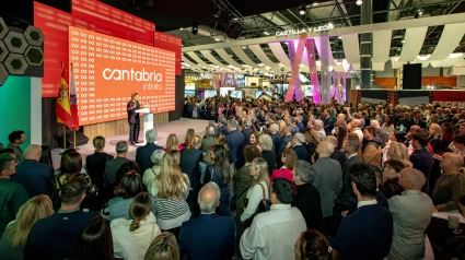 Intervención de la presidenta de Cantabria en FITUR.