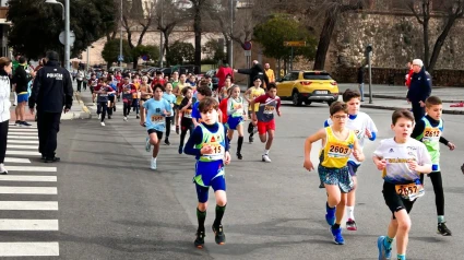 Los más pequeños disfrutando del deporte