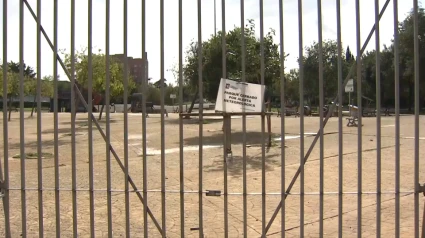 Parque cerrado por meteorología en Cáceres