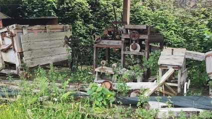 Uno de los espacios del parque temático de Aldea Nova, en Sedes (Narón)