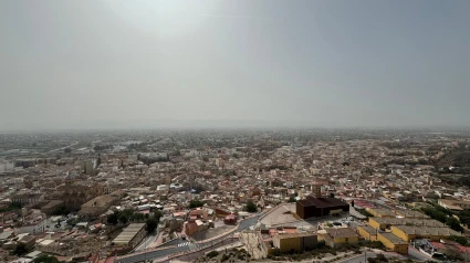 Panorámica del casco urbano de Lorca