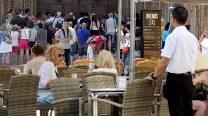 Terraza de un bar - EFE