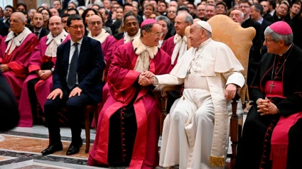 El Papa Francisco ha presidido este viernes el año judicial del Tribunal de la Rota Romana