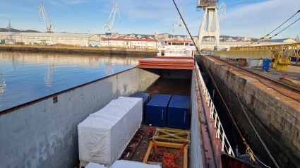 Los equipos en el interior de un buque en Navantia Ferrol