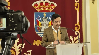 El alcalde de Ferrol este lunes tras la celebración de la Junta de gobierno