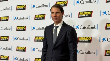 Rafa Nadal en la Gala de El Mundo Deportivo