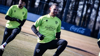 El Huesca prepara el partido de Córdoba desde mañana miércoles