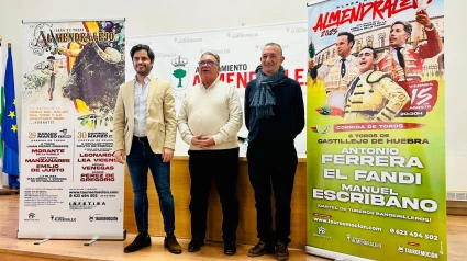 Presentación de los carteles de Almendralejo (Badajoz)