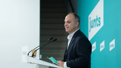 Archivo - El secretario general de Junts, Jordi Turull, comparece ante los medios de comunicación, en la sede de Junts, a 1 de julio de 2024, en Barcelona, Catalunya (España). T