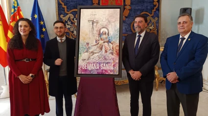 Cartel anunciador de la Semana Santa de Alicante