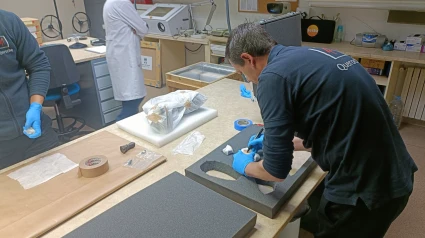 El Torico de Teruel comienza su proceso de restauración: "Tras el análisis de los técnicos"