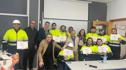 Finaliza el curso de operador de grúa en Plasencia