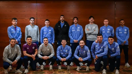 El Illes Balears Palma Futsal en el hotel de concentración en Zaragoza