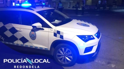 Coche patrulla de la Policía Local de Redondela