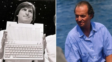 Steve Jobs y el rey emérito Juan Carlos I