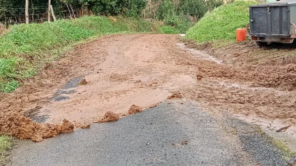 Algunas zonas quedan intransitables tras las sacas de madera