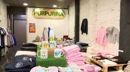 Los chicos con autismo del proyecto Purpurina ya tienen tienda física para mostrar su nueva colección de ropa