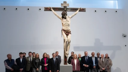 El Cristo de la Misericordia (Silencio) después de su restauración