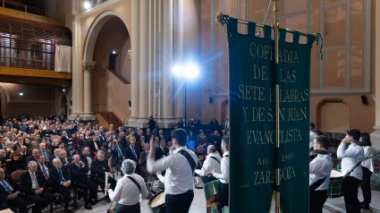 Imagen del acto celebrado en la Sala de la Corona del Pignatelli.