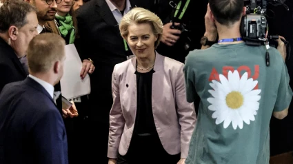 La presidenta de la Comisión Europea, Úrsula von der Leyen, ha mostrado su apoyo incondicional a Zelenski