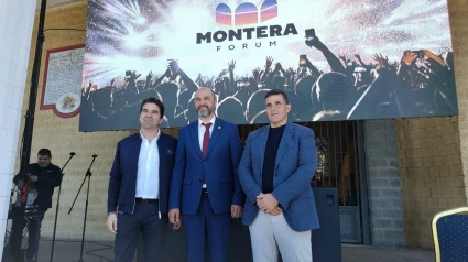 Acto de presentación de los actos en el coso de La Montera de Los Barrios