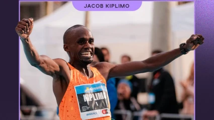 Jacob Kiplimo es el nuevo plusmarquista mundial del medio maratón.