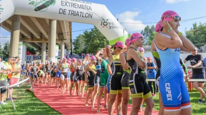 Triatlón en Coria