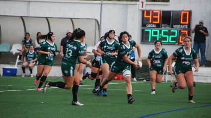 Jaén Rugby Femenino sigue líder tras vencer a un mermado Atlético Portuense