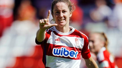 Lauri Requena celebrando un gol
